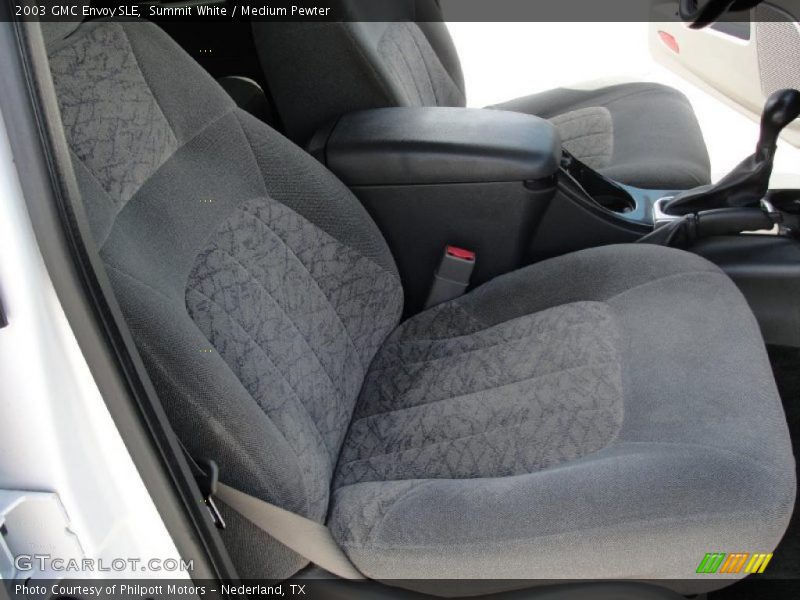Summit White / Medium Pewter 2003 GMC Envoy SLE