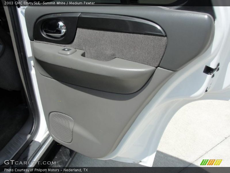 Summit White / Medium Pewter 2003 GMC Envoy SLE