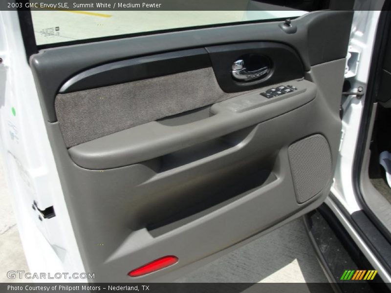 Summit White / Medium Pewter 2003 GMC Envoy SLE