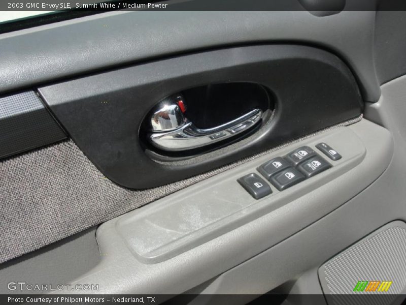 Summit White / Medium Pewter 2003 GMC Envoy SLE