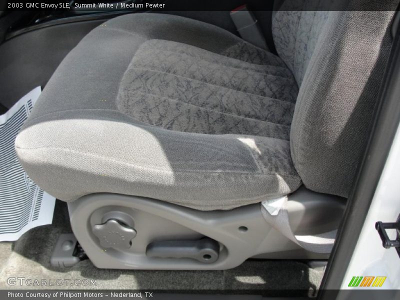 Summit White / Medium Pewter 2003 GMC Envoy SLE