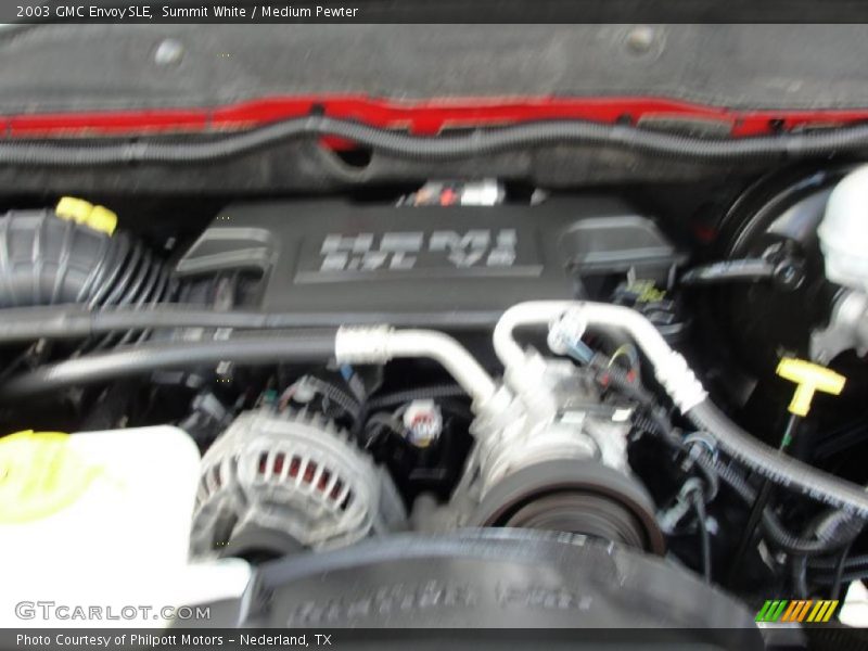 Summit White / Medium Pewter 2003 GMC Envoy SLE