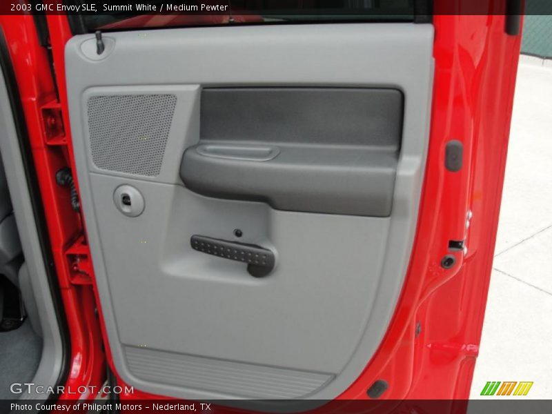 Summit White / Medium Pewter 2003 GMC Envoy SLE