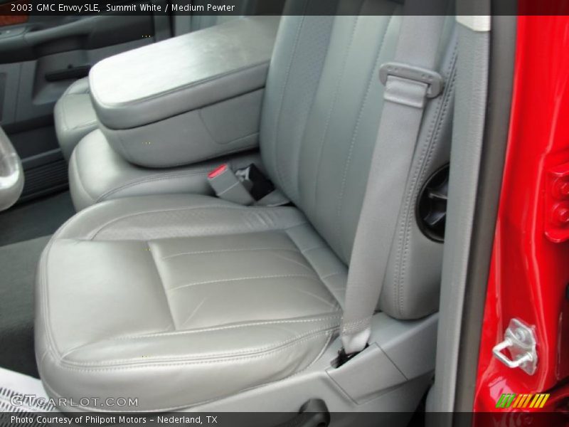 Summit White / Medium Pewter 2003 GMC Envoy SLE