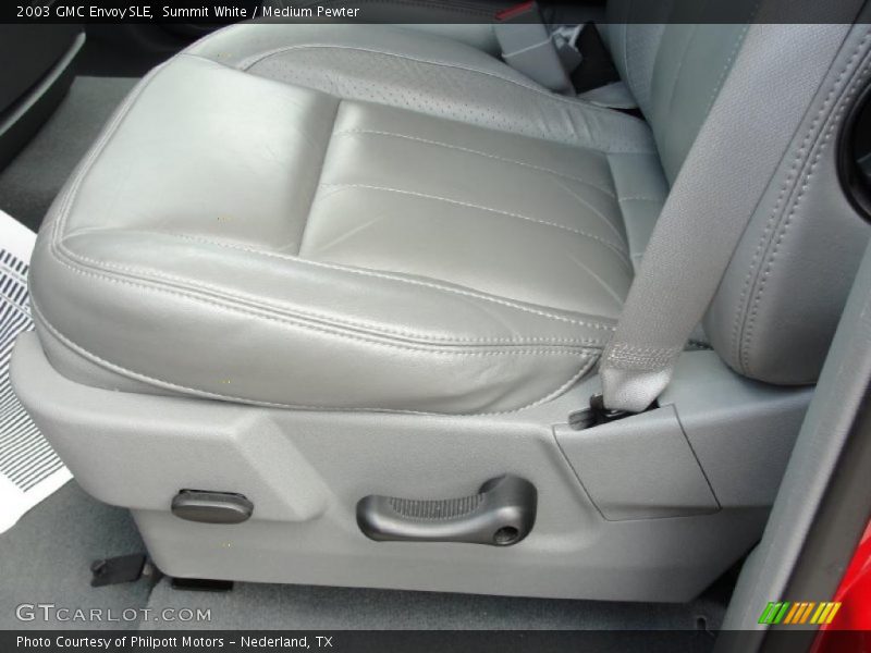 Summit White / Medium Pewter 2003 GMC Envoy SLE