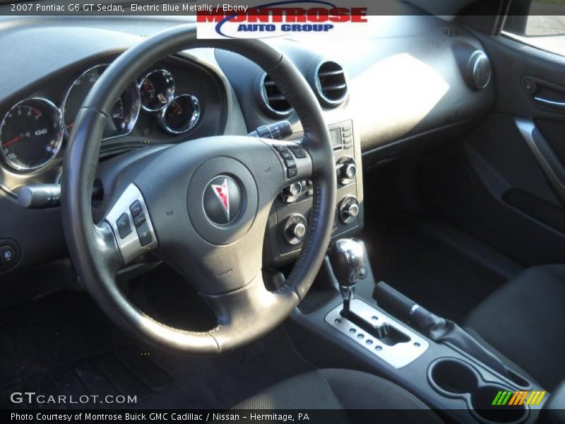 Electric Blue Metallic / Ebony 2007 Pontiac G6 GT Sedan