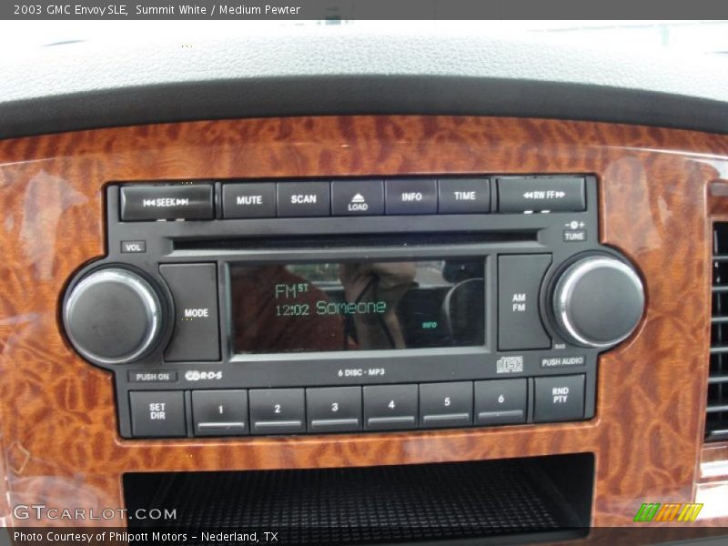 Summit White / Medium Pewter 2003 GMC Envoy SLE