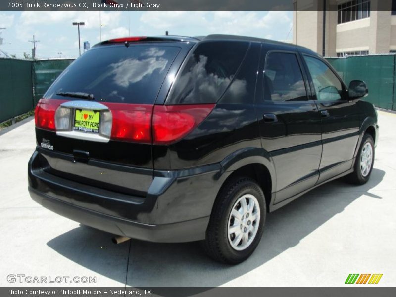 Black Onyx / Light Gray 2005 Buick Rendezvous CX