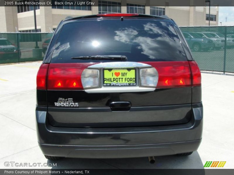 Black Onyx / Light Gray 2005 Buick Rendezvous CX