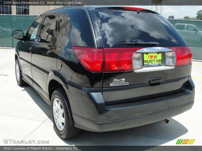Black Onyx / Light Gray 2005 Buick Rendezvous CX
