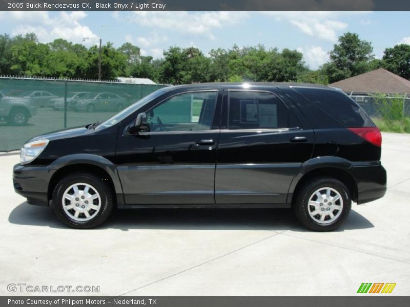 Black Onyx / Light Gray 2005 Buick Rendezvous CX