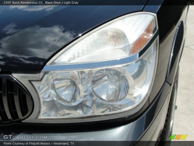 Black Onyx / Light Gray 2005 Buick Rendezvous CX