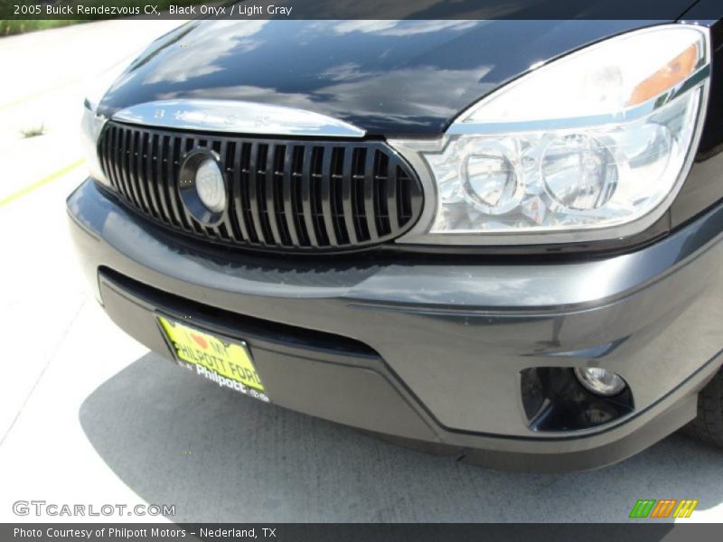Black Onyx / Light Gray 2005 Buick Rendezvous CX