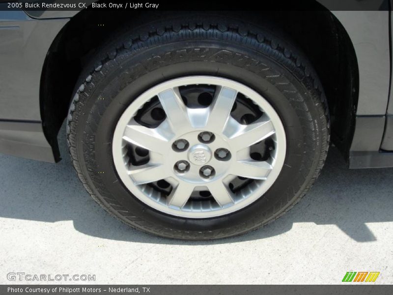 Black Onyx / Light Gray 2005 Buick Rendezvous CX