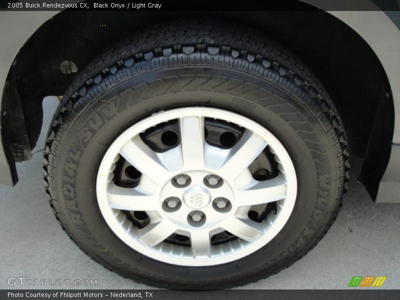 Black Onyx / Light Gray 2005 Buick Rendezvous CX