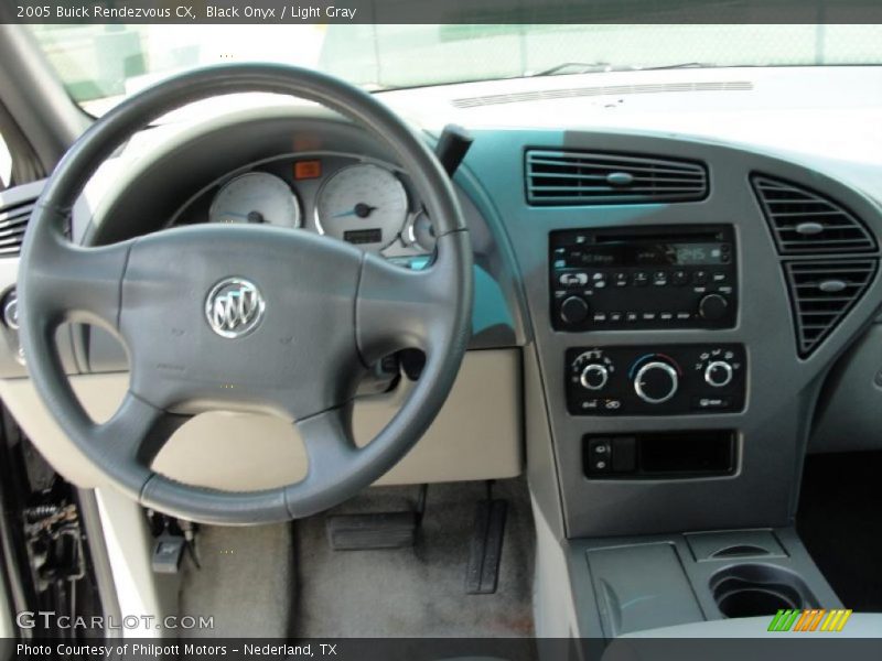 Black Onyx / Light Gray 2005 Buick Rendezvous CX