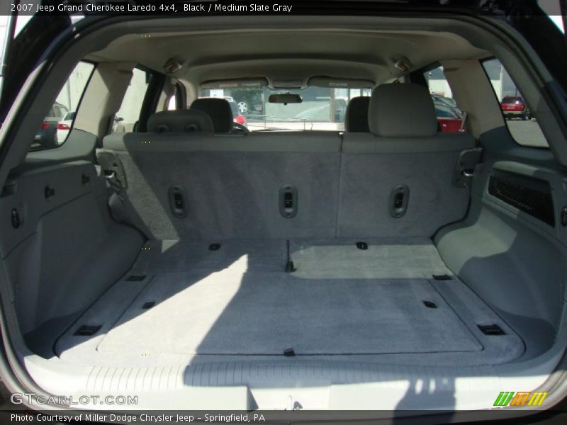 Black / Medium Slate Gray 2007 Jeep Grand Cherokee Laredo 4x4