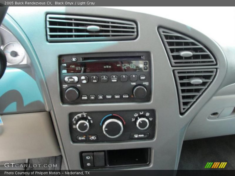 Black Onyx / Light Gray 2005 Buick Rendezvous CX