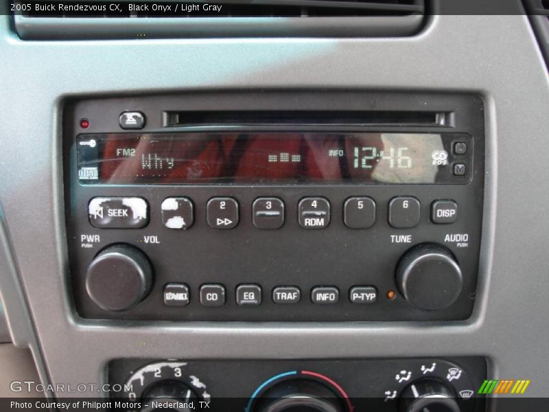 Black Onyx / Light Gray 2005 Buick Rendezvous CX