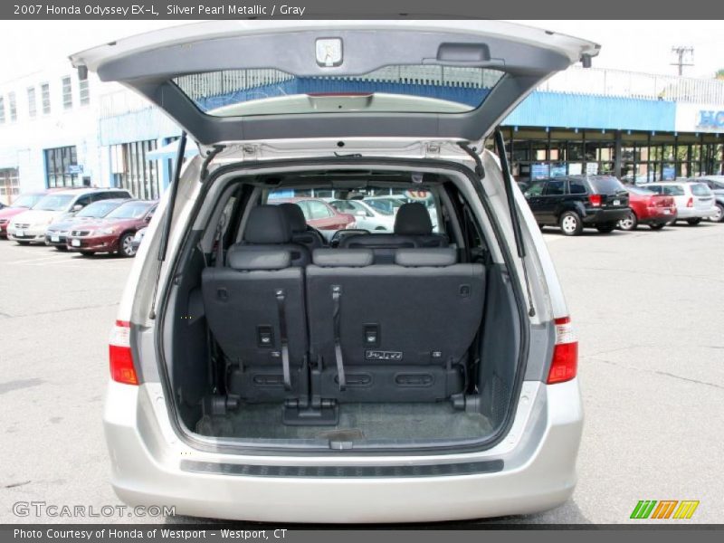 Silver Pearl Metallic / Gray 2007 Honda Odyssey EX-L
