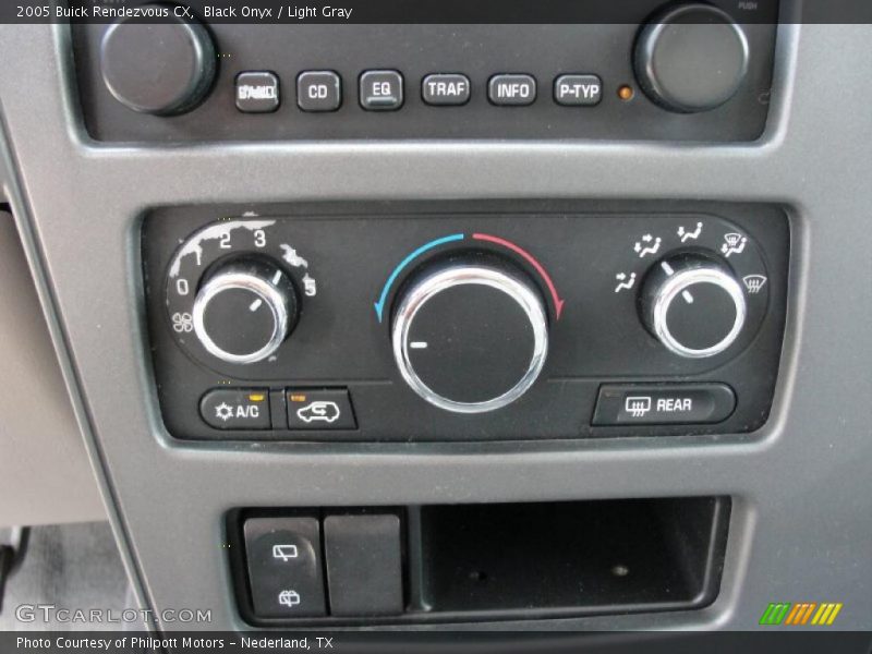 Black Onyx / Light Gray 2005 Buick Rendezvous CX