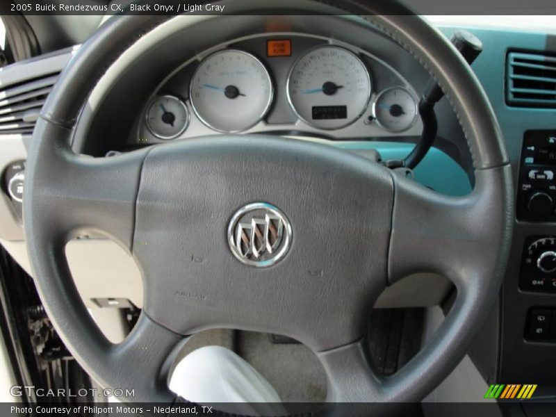 Black Onyx / Light Gray 2005 Buick Rendezvous CX