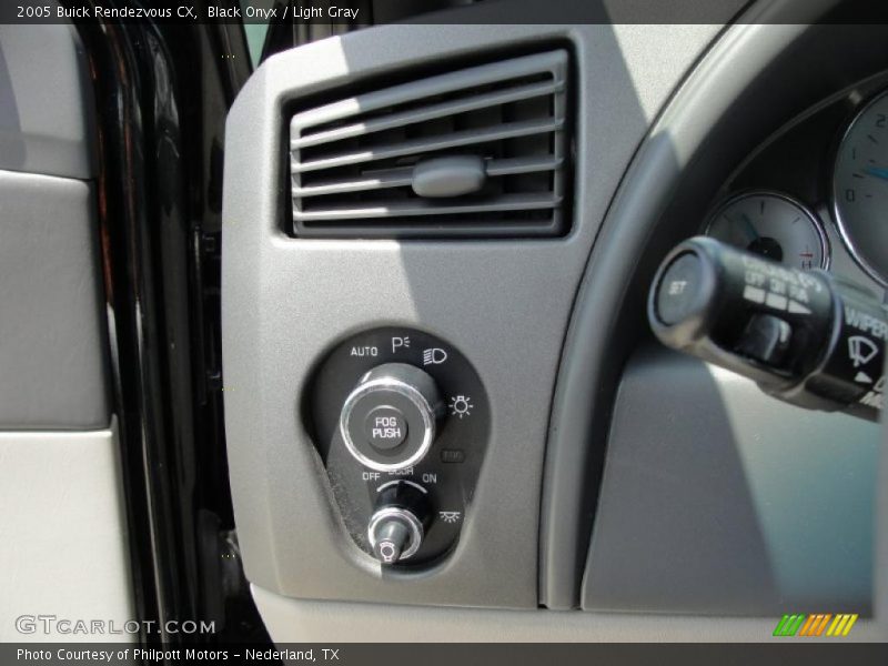 Black Onyx / Light Gray 2005 Buick Rendezvous CX