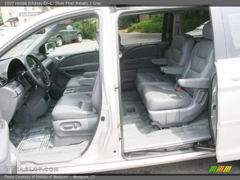 Silver Pearl Metallic / Gray 2007 Honda Odyssey EX-L