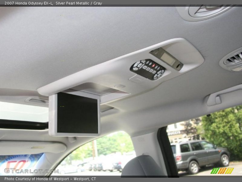 Silver Pearl Metallic / Gray 2007 Honda Odyssey EX-L
