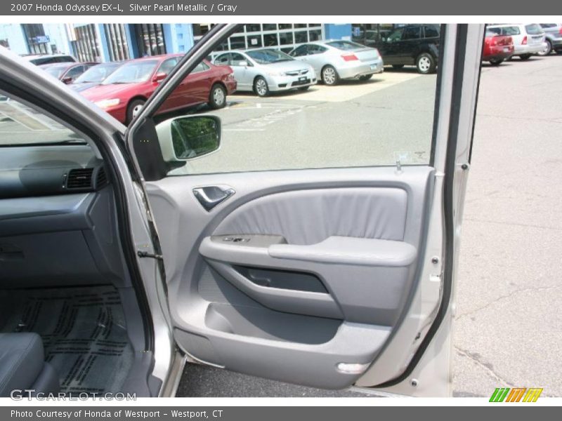 Silver Pearl Metallic / Gray 2007 Honda Odyssey EX-L