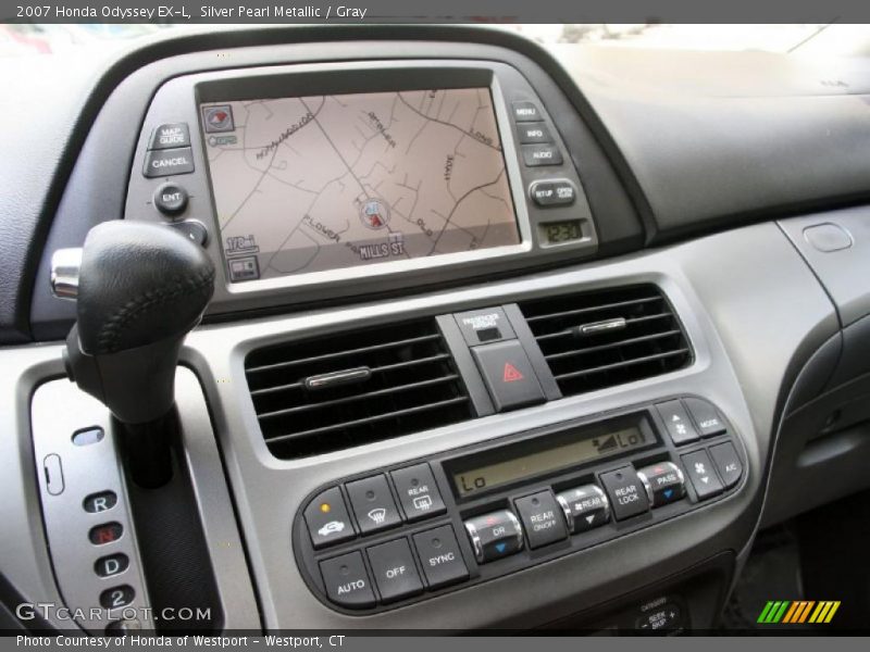 Silver Pearl Metallic / Gray 2007 Honda Odyssey EX-L
