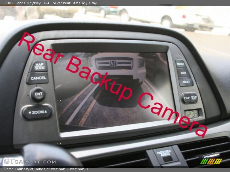 Silver Pearl Metallic / Gray 2007 Honda Odyssey EX-L