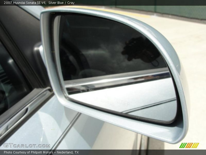 Silver Blue / Gray 2007 Hyundai Sonata SE V6