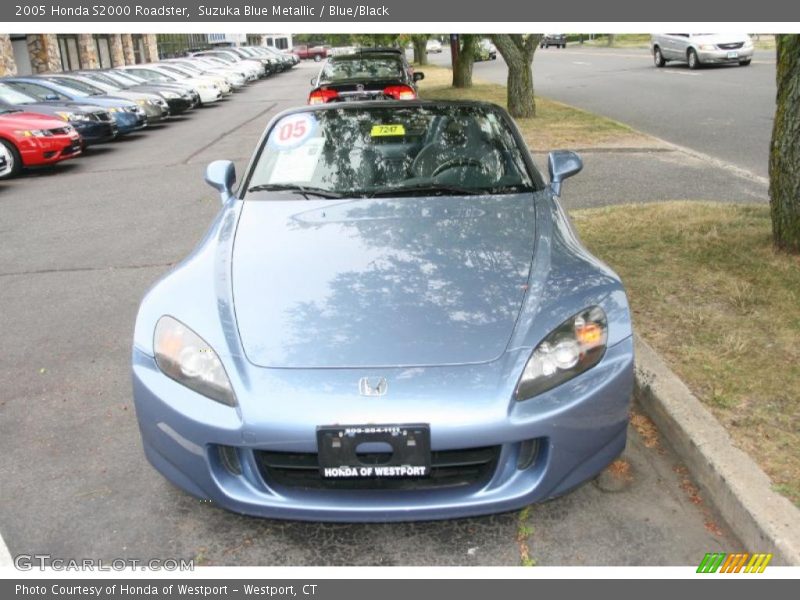 Suzuka Blue Metallic / Blue/Black 2005 Honda S2000 Roadster