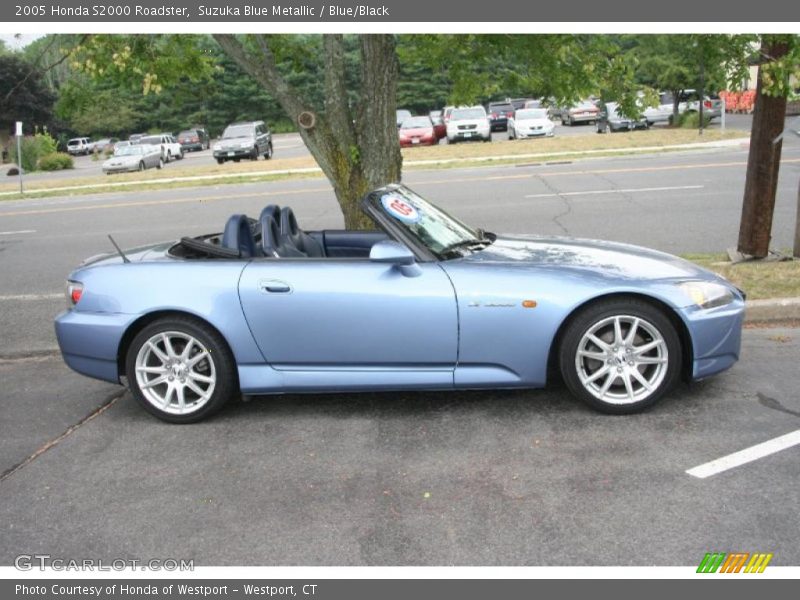 Suzuka Blue Metallic / Blue/Black 2005 Honda S2000 Roadster