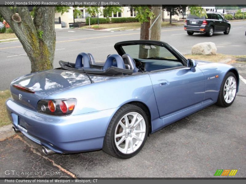 Suzuka Blue Metallic / Blue/Black 2005 Honda S2000 Roadster