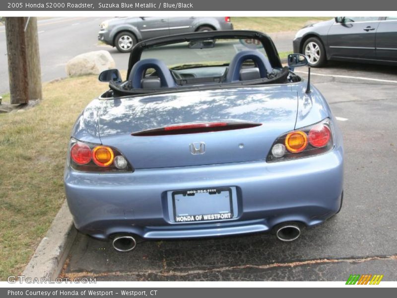 Suzuka Blue Metallic / Blue/Black 2005 Honda S2000 Roadster
