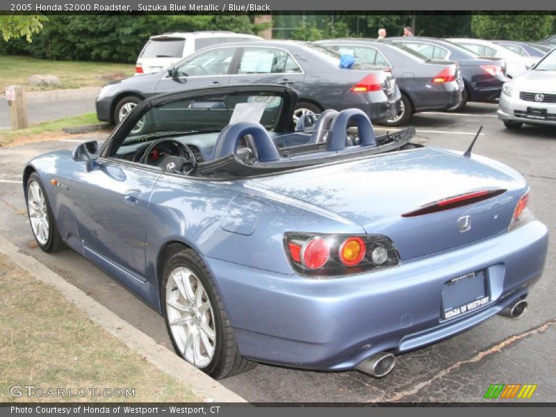 Suzuka Blue Metallic / Blue/Black 2005 Honda S2000 Roadster