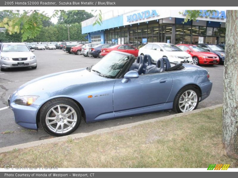 Suzuka Blue Metallic / Blue/Black 2005 Honda S2000 Roadster