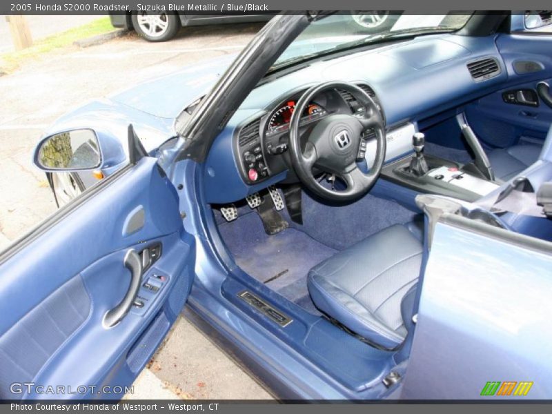 Suzuka Blue Metallic / Blue/Black 2005 Honda S2000 Roadster