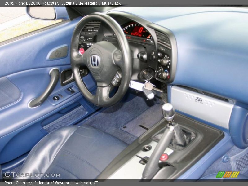 Suzuka Blue Metallic / Blue/Black 2005 Honda S2000 Roadster