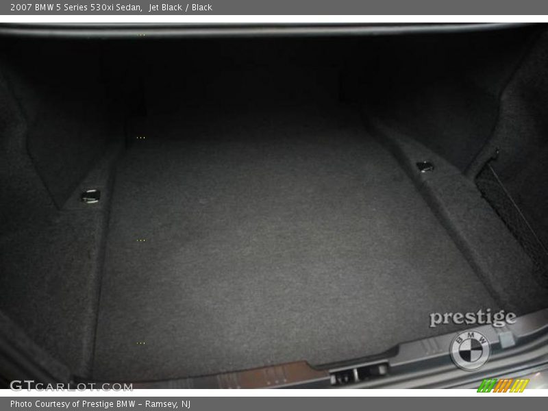 Jet Black / Black 2007 BMW 5 Series 530xi Sedan