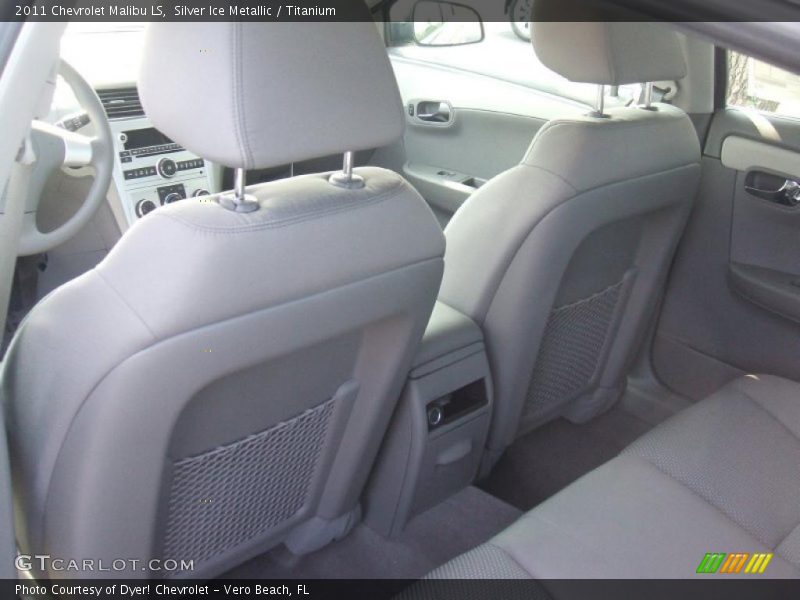 Silver Ice Metallic / Titanium 2011 Chevrolet Malibu LS