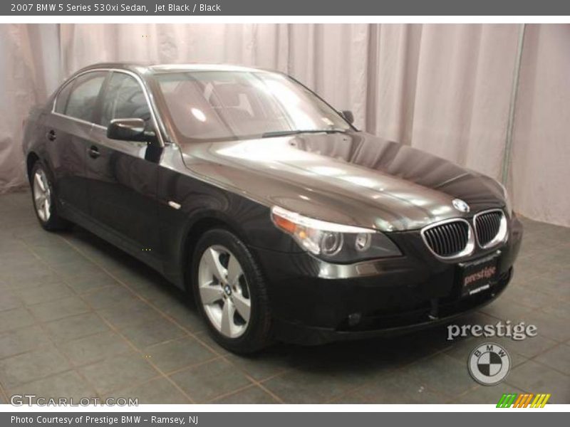 Jet Black / Black 2007 BMW 5 Series 530xi Sedan