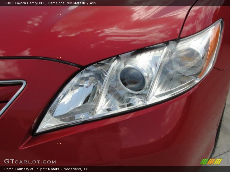 Barcelona Red Metallic / Ash 2007 Toyota Camry XLE
