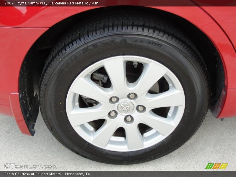 Barcelona Red Metallic / Ash 2007 Toyota Camry XLE