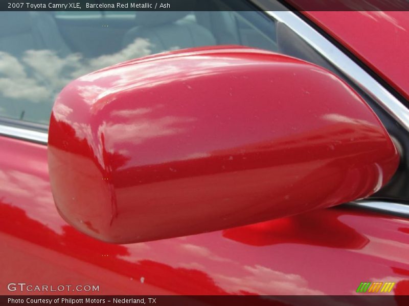 Barcelona Red Metallic / Ash 2007 Toyota Camry XLE