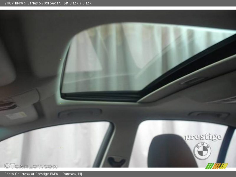 Jet Black / Black 2007 BMW 5 Series 530xi Sedan
