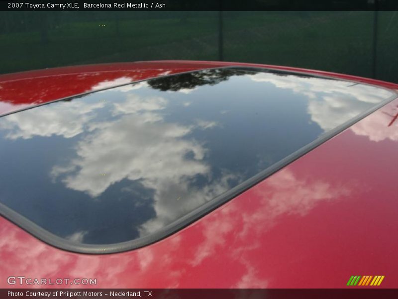 Barcelona Red Metallic / Ash 2007 Toyota Camry XLE