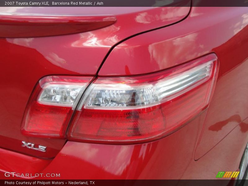 Barcelona Red Metallic / Ash 2007 Toyota Camry XLE